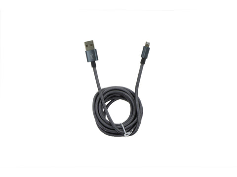 Profile USB kabel A>lightning MFI 2m grijs
