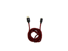 Profile câble USB A>micro USB 2A 2m blanc