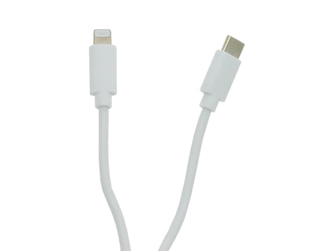 Profile USB kabel C>lightning MFI 2m wit