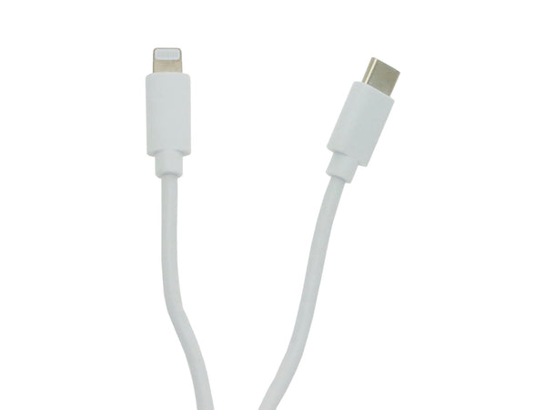 Profile câble USB C>lightning MFI 2m blanc