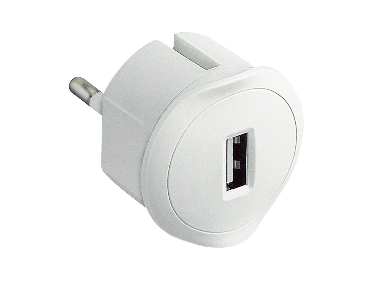Legrand USB-lader 5V 2P 10A wit