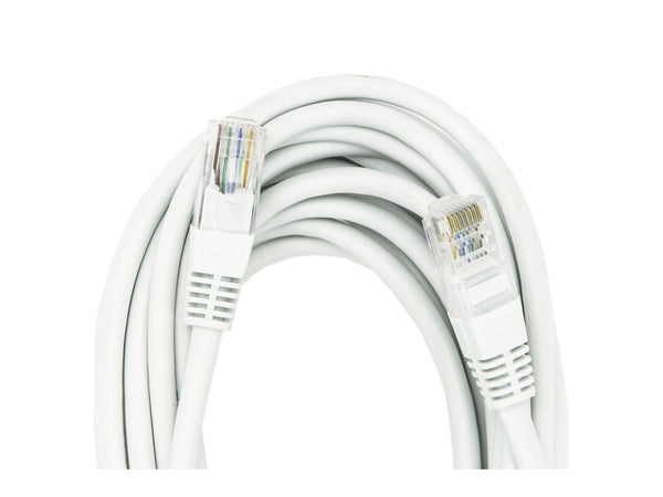 Profile UTP kabel cat5E 15m wit
