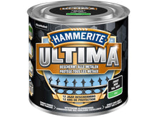 Hammerite Ultima metaallak mat 0,25l zwart