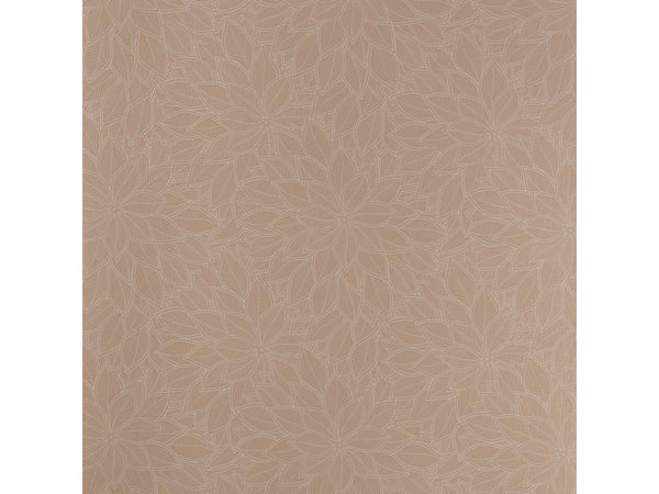 Uninap tafellaken textiel effect 140cm calli beige per lopende meter