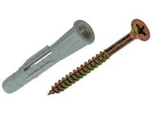 Mack Universele pluggen PE 6mm en schroef 4x45 mm 12 stuks