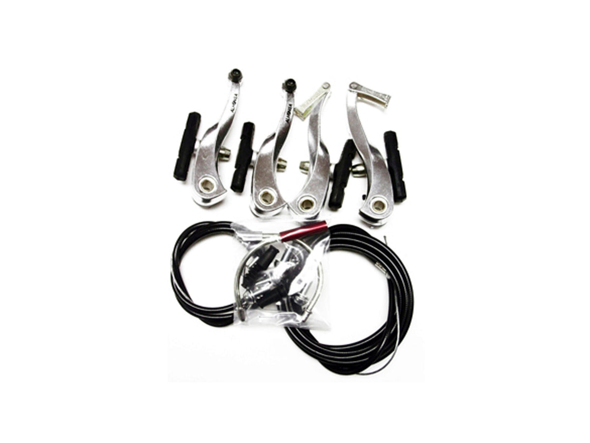 Maxxus V-Brake remmen voor en achter + kabels