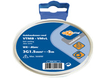 Profile Fil VTMB 3G 1,5mm² 5m blanc