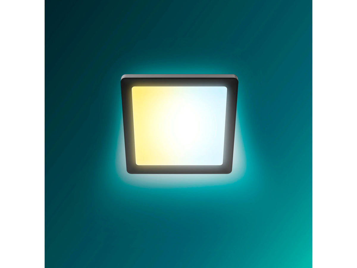 Philips Valen LED plafondlamp 17W dimbaar zwart