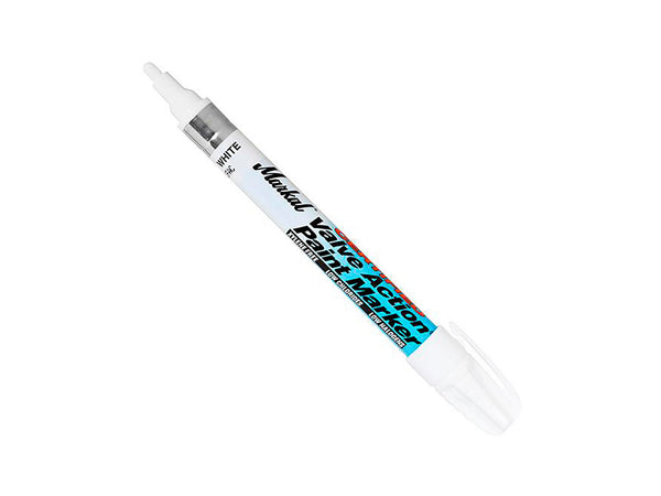Markal Valve Action verfstift vloeibaar 3mm wit