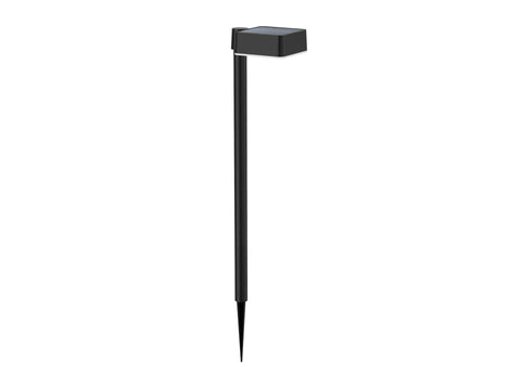 Philips Vapora tuinpaal op spies vierkant solar 1,5W zwart