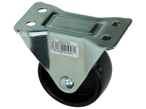 Mack Vast wiel 65mm met plaat en glijlager nylon