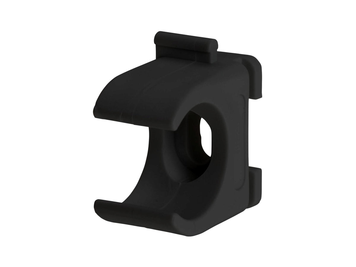 Veerklem 20mm zwart