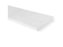 Vensterbank 126x25x2 cm marmer nordic white