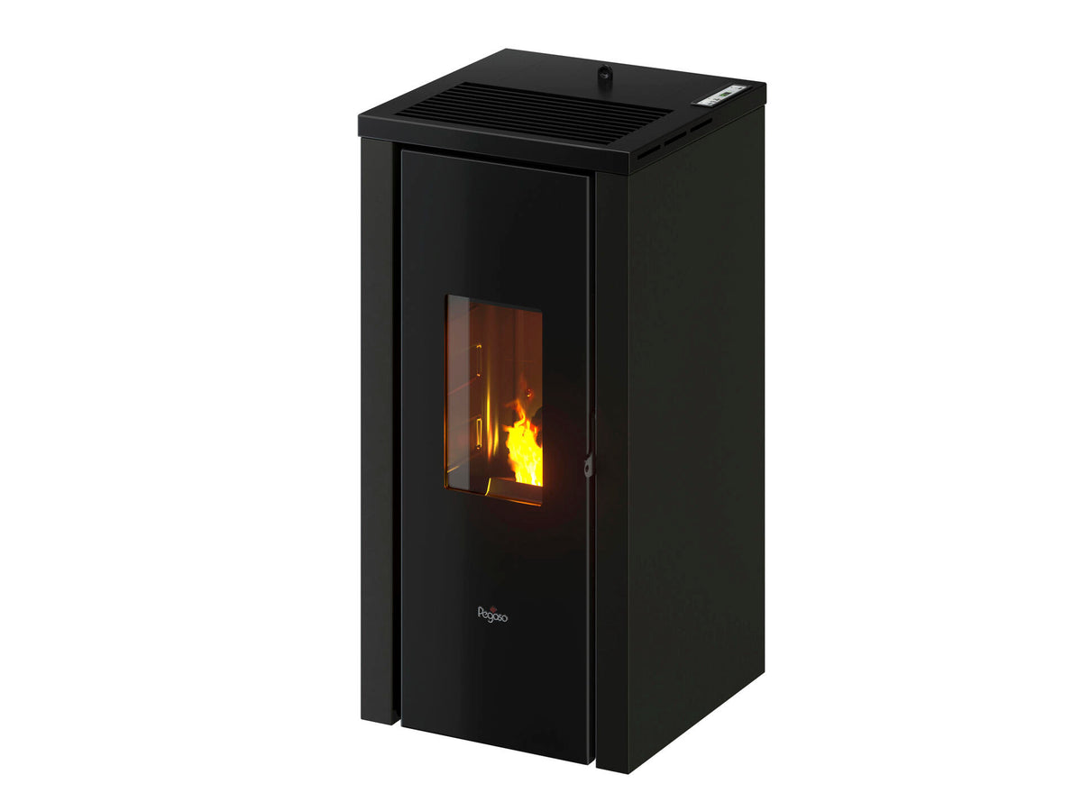 Pegaso Vera pelletkachel 7kW antraciet