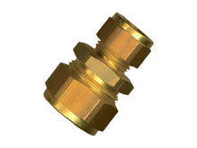 Saninstal Verloopmof knelkoppeling 15x10 mm messing