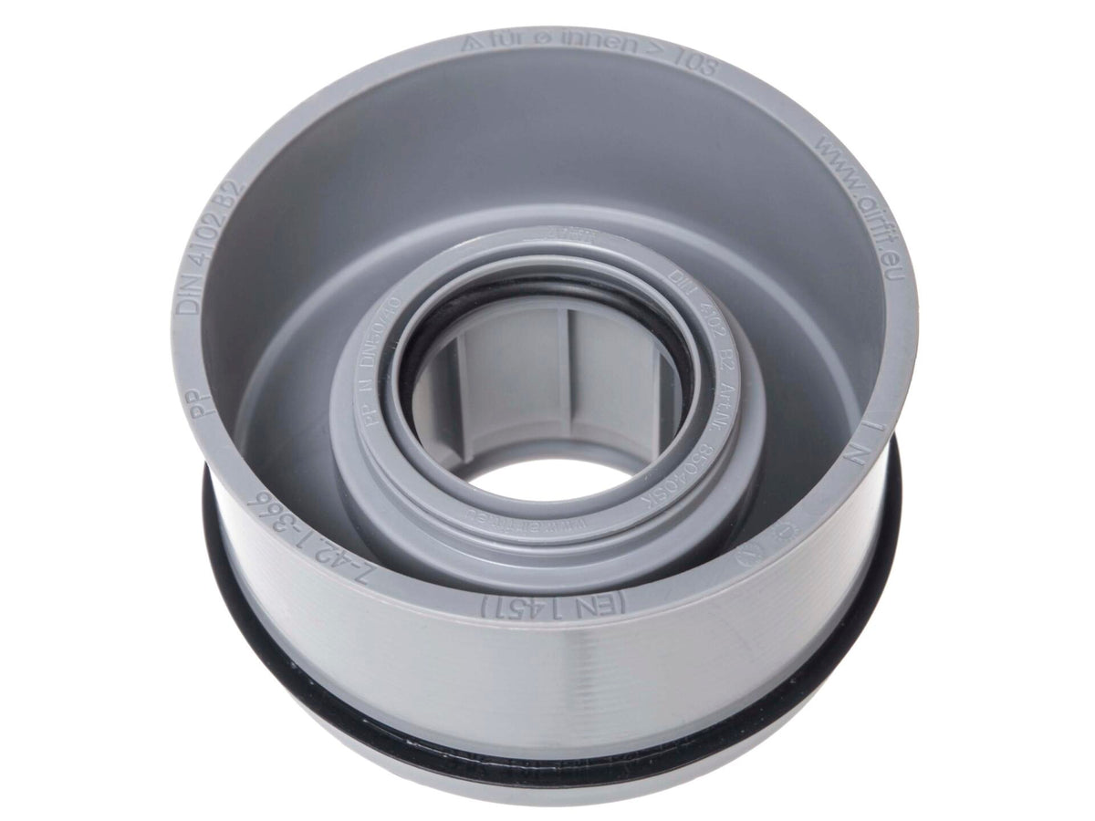 Verloopring inwendig PP 110x40 mm PVC