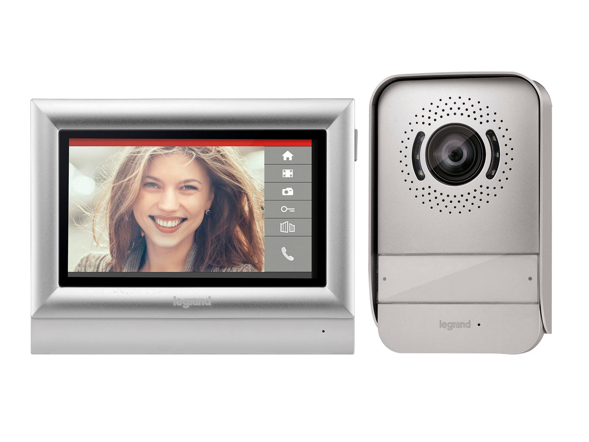 Legrand Videofoonkit 2-draads met 7" aanraak kleurenscherm