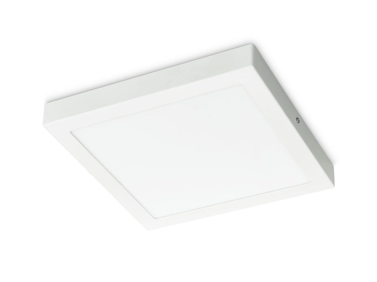 Prolight Villo LED plafondlamp vierkant 24W 1680lm wit
