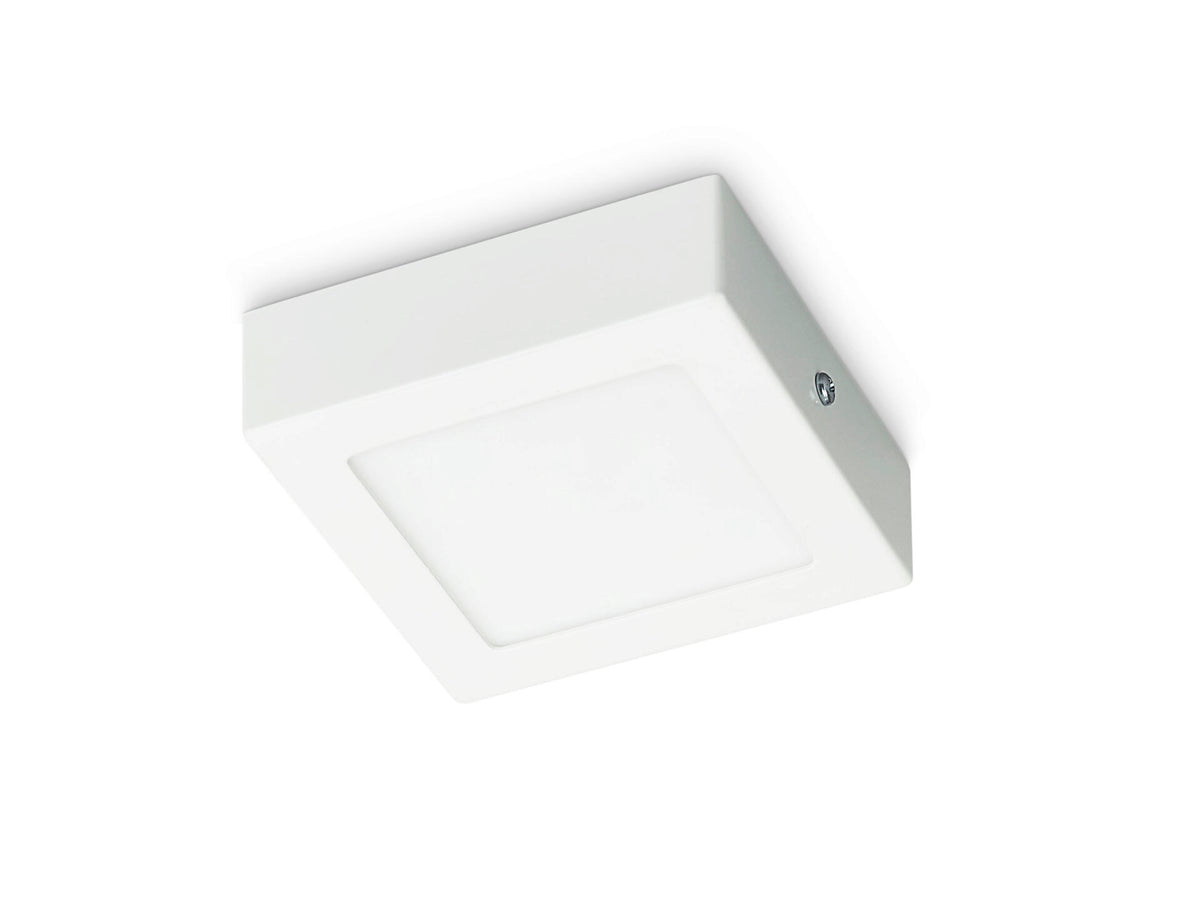 Prolight Villo LED plafondlamp vierkant 6W wit