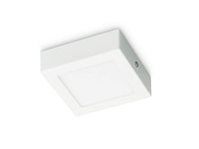 Prolight Villo LED plafondlamp vierkant 6W wit