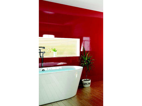 Lafiness Vistelle wandpaneel 100x207 cm acryl rood