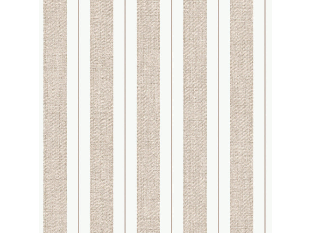 Vliesbehang berenice streep mokka 53cm x 10m