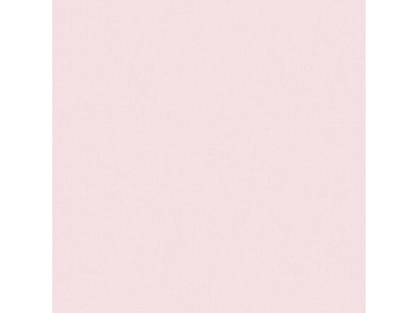 Vliesbehang uni linnen roze 53cm x 10m