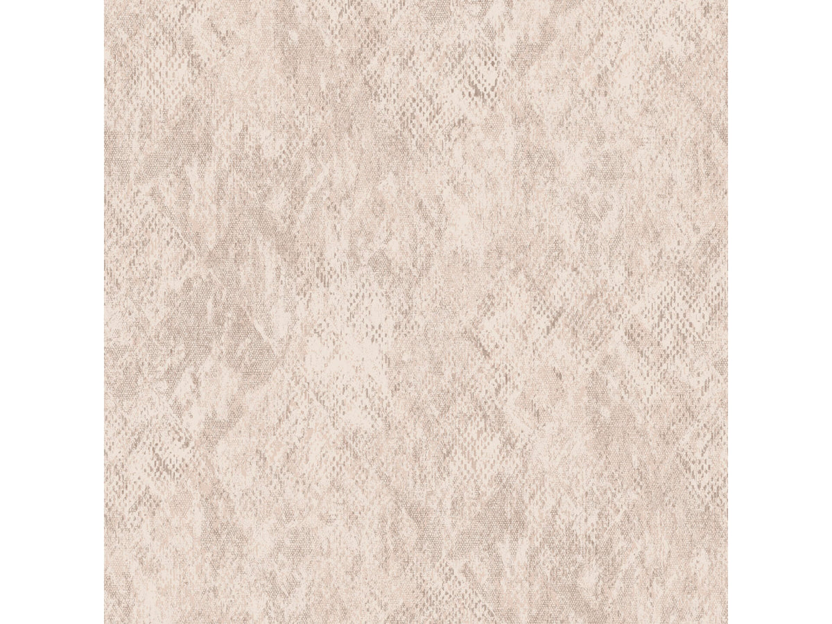 Vliesbehang uni pythonlook beige 53cm x 10m