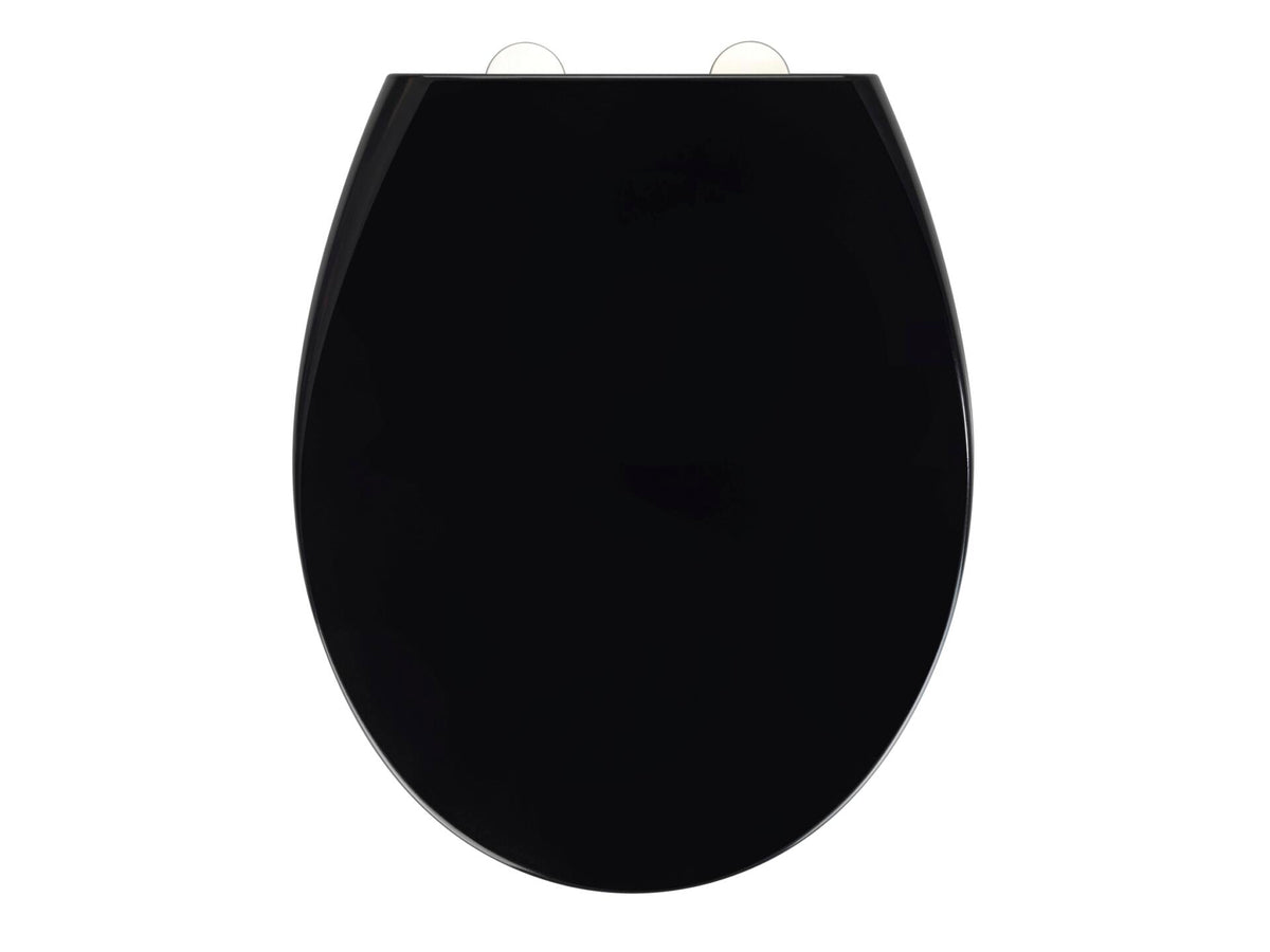 Wenko Vorno Neo WC-bril Duroplast zwart