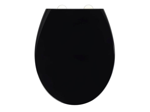 Wenko Vorno Neo WC-bril Duroplast zwart