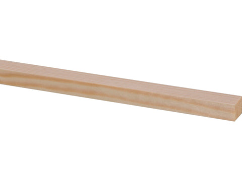 Vurenhout geschaafd 12x12 mm 270cm