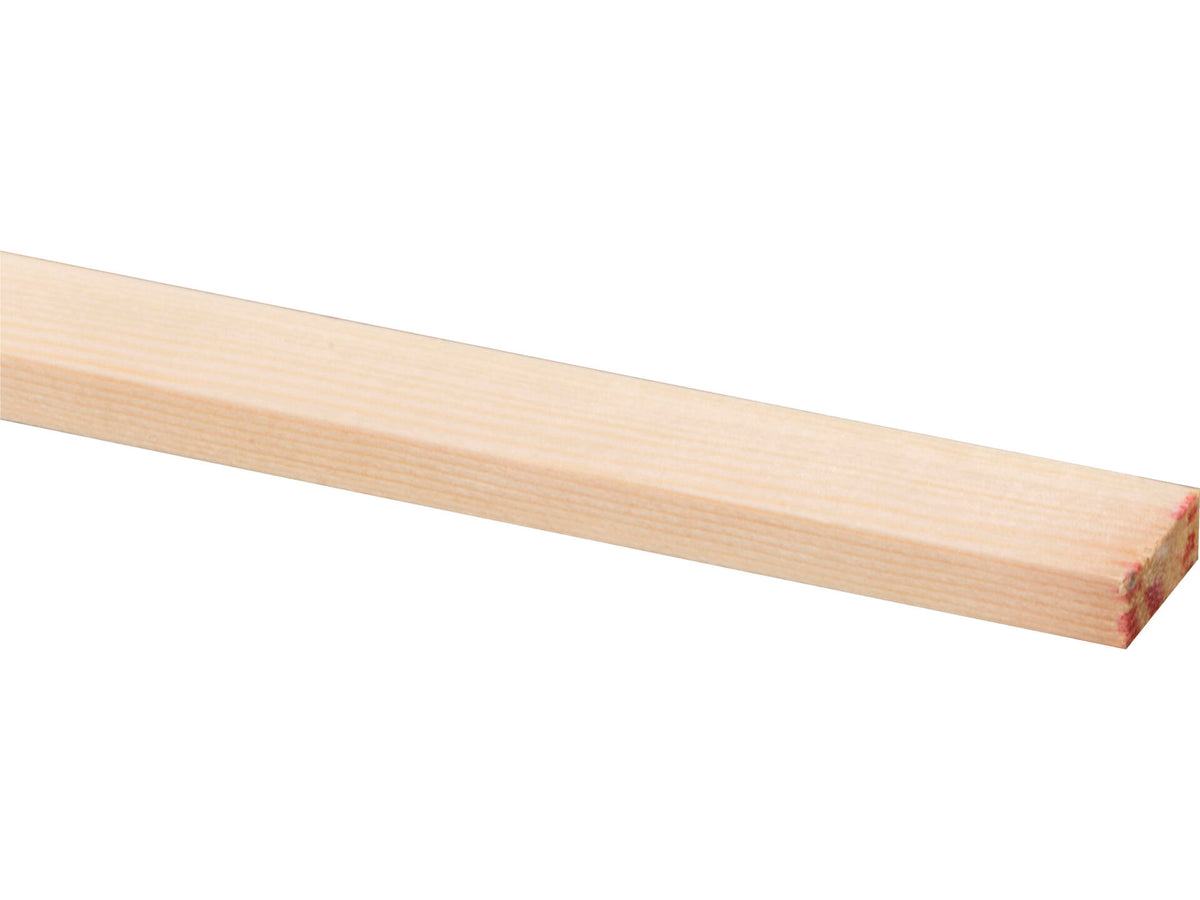 Vurenhout geschaafd 7x18 mm 270cm