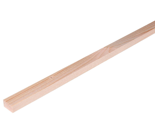 Vurenhout ruw 19x32 mm 240cm