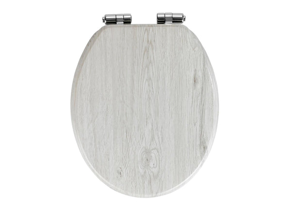 Wenko abattant WC MDF chêne gris