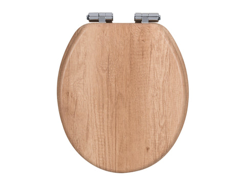 Wenko WC-bril MDF licht eik