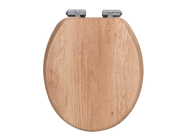 Wenko abattant WC MDF chêne clair