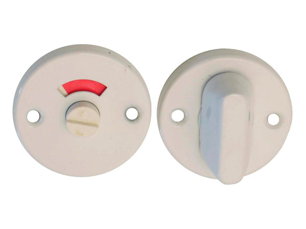 Linea Bertomani Serrure WC 50mm aluminium blanc