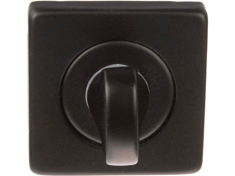 Linea Bertomani WC-slot met rozet 50x50 mm aluminium zwart
