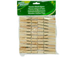 Wasknijper hout 24 stuks