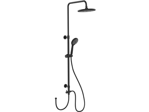 Wenko WaterSaving doucheset mat zwart
