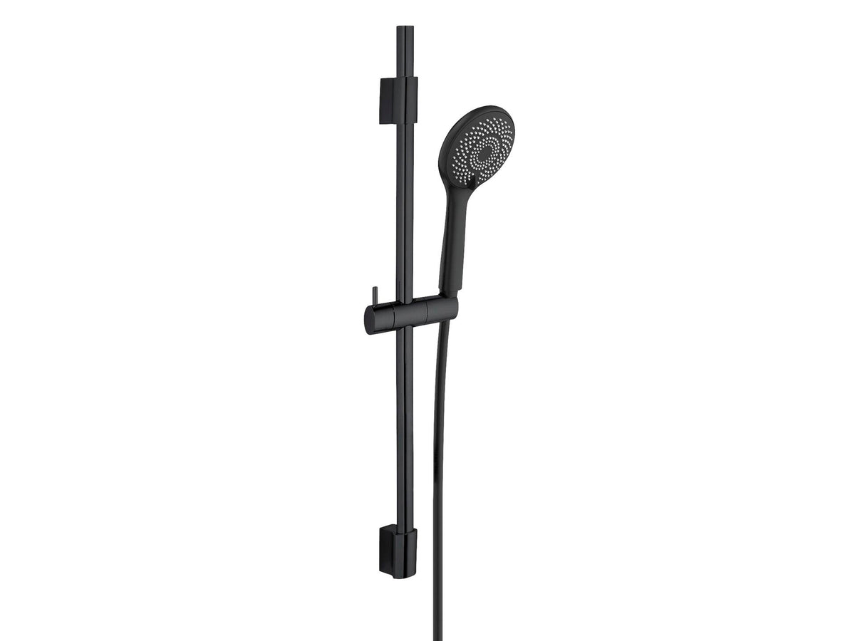 Wenko WaterSaving doucheset zwart