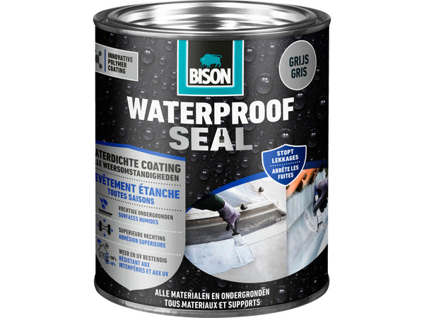 Bison Waterproof Seal coating 1kg grijs