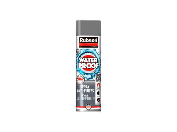 Rubson Waterproof aquablock coating spray 300ml grijs
