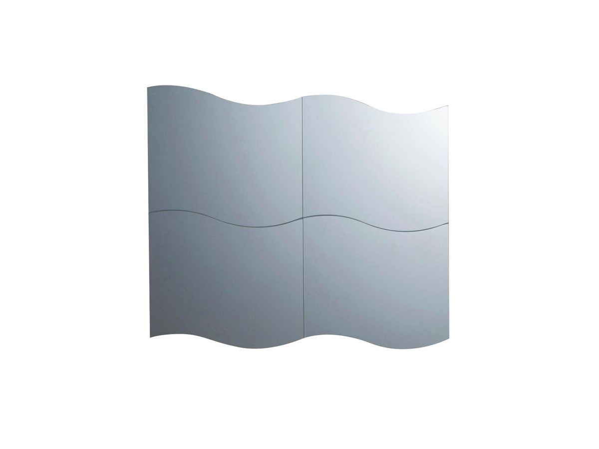 Lafiness Wave spiegel 30x30 cm 4 stuks
