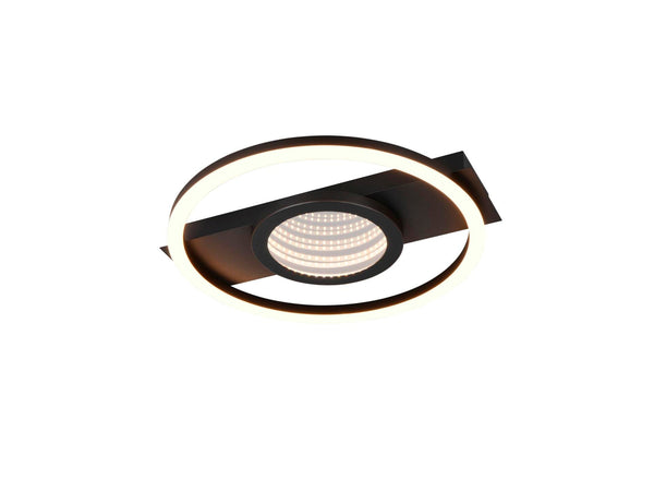 Reality Wheeler plafonnier LED 16W noir mat