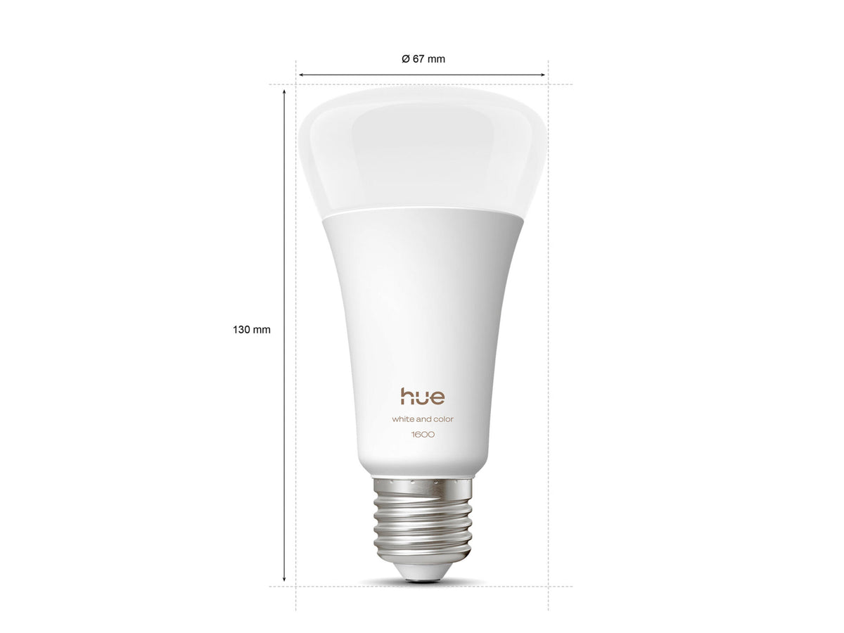 Philips Hue White LED lamp E27 15W dimbaar