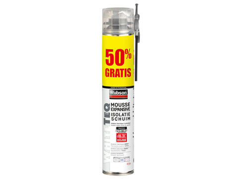 Rubson WhiteTEQ isolatieschuim 500ml +50%