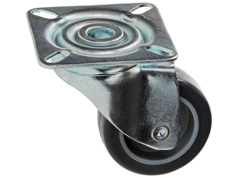 Mack Wiel 50mm met 2 lagers en plaat rubber