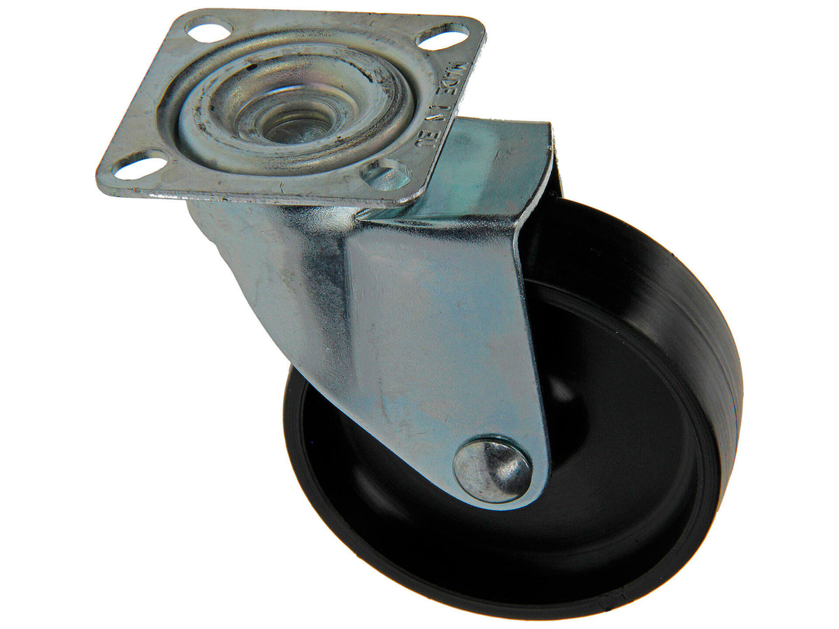 Mack Wiel 58mm met kogellager en plaat polyamide