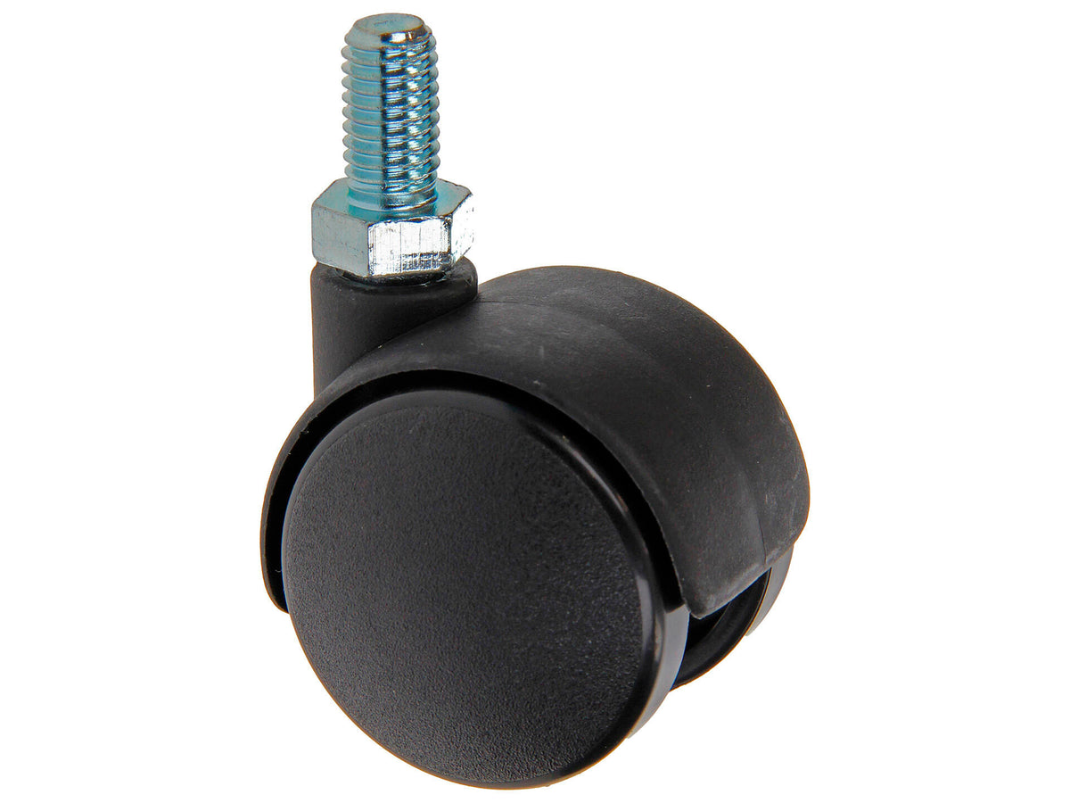 Mack Wiel dubbel 35mm met schroefdraad polyamide
